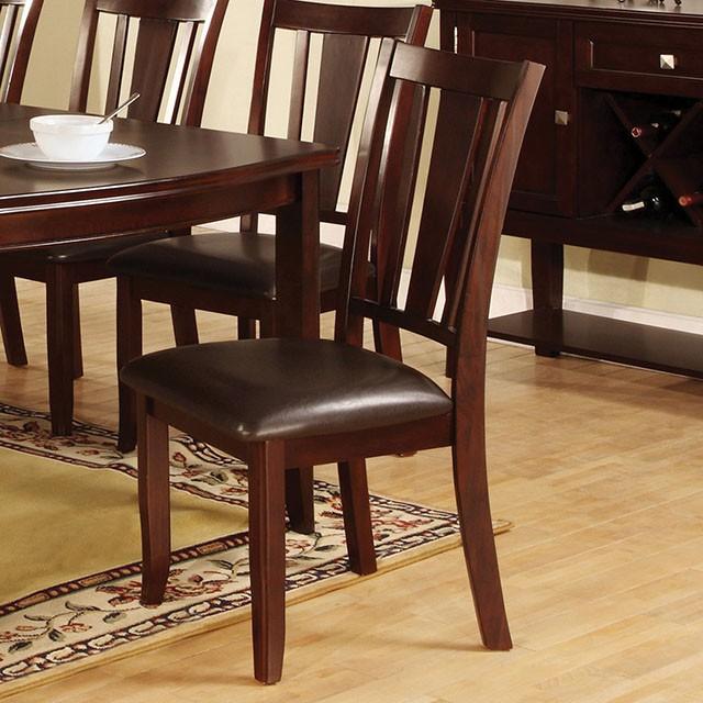 Edgewood I Espresso Dining Table - Inland Furniture (San Bernardino, CA)