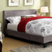 Winn Park Cal.King, E.King, Twin, & Full Bed Chrome, Gray, Brown, & Chrome - Inland Furniture (San Bernardino, CA)