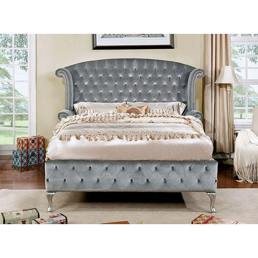 Alzir Gray Mirror - Inland Furniture (San Bernardino, CA)