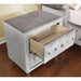 Alzir Gray Night Stand - Inland Furniture (San Bernardino, CA)