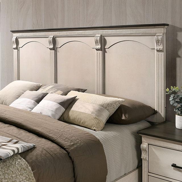 AGATHON Cal.King & E. King Bed - Inland Furniture (San Bernardino, CA)