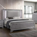 Alanis Light Gray Cal.King, E.King, & Queen Bed - Inland Furniture (San Bernardino, CA)