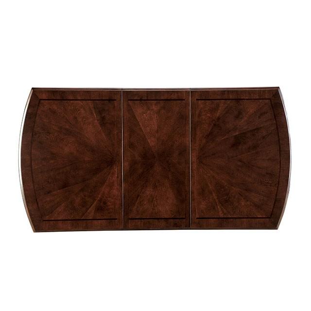 Woodside Dark Cherry/Espresso Dining Table - Inland Furniture (San Bernardino, CA)