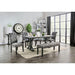 Alfred Dining Table Set - Inland Furniture (San Bernardino, CA)