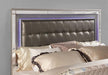 Brachium Silver Cal.King, E.King & Queen Bed - Inland Furniture (San Bernardino, CA)