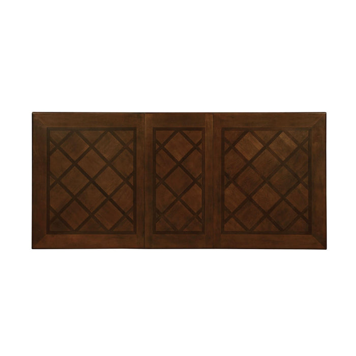 Alpena Brown Cherry Dining Table - Inland Furniture (San Bernardino, CA)
