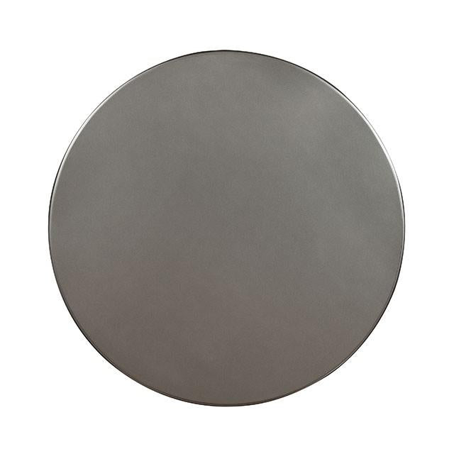 Amina Champagne Round Table - Inland Furniture (San Bernardino, CA)