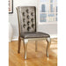 AMINA Champagne Side Chair (2/CTN) - Inland Furniture (San Bernardino, CA)