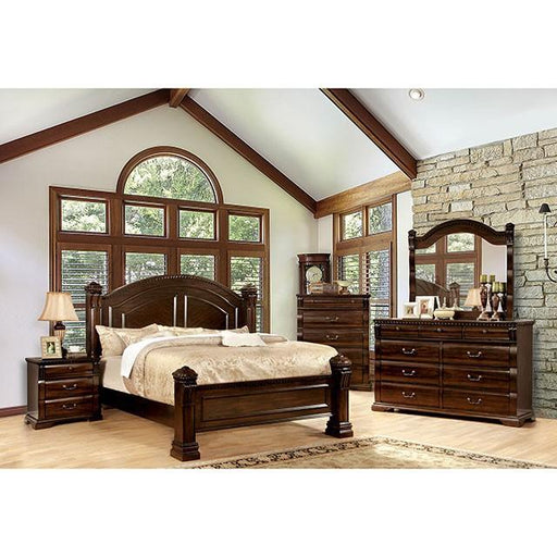 BURLEIGH Cherry Cal.King, E.King & Queen Bed - Inland Furniture (San Bernardino, CA)