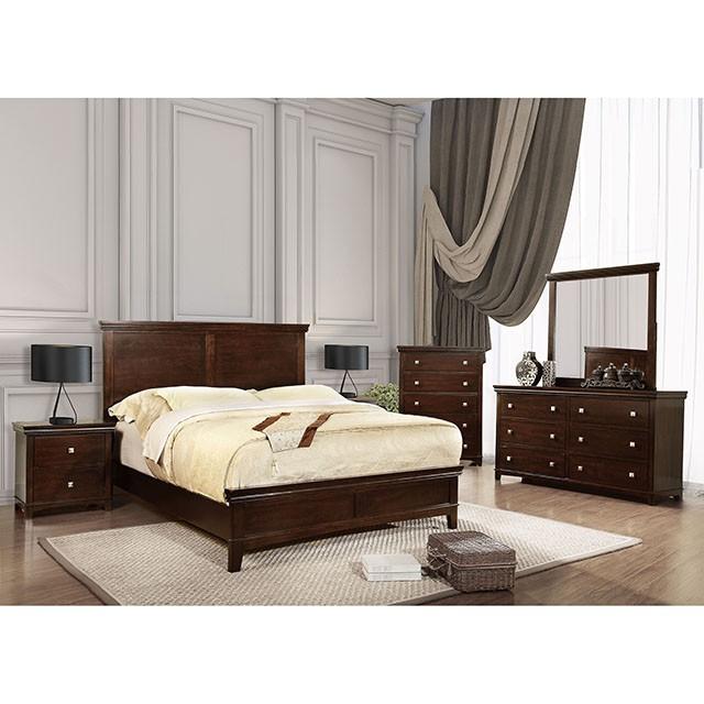 Cal.King Bed Spruce - Inland Furniture (San Bernardino, CA)