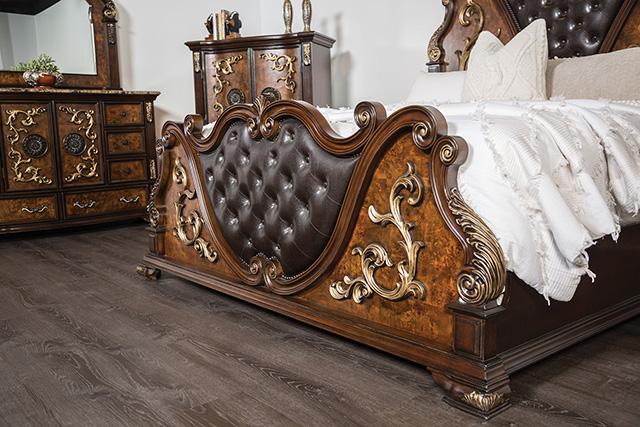 Aquilina King & Queen Bed - Inland Furniture (San Bernardino, CA)