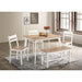 Debbie 5 Pc. Dining Table Set - Inland Furniture (San Bernardino, CA)
