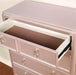 Ariston Rose Gold Chest - Inland Furniture (San Bernardino, CA)