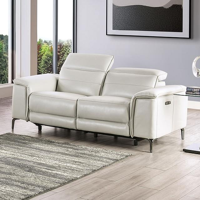 Ascona Power Loveseat - Inland Furniture (San Bernardino, CA)