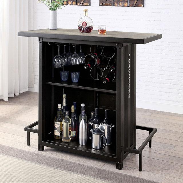 Dicarda 3 Pc Bar Table Set - Inland Furniture (San Bernardino, CA)