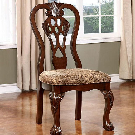ELANA Brown Cherry Side Chair (2/CTN) - Inland Furniture (San Bernardino, CA)