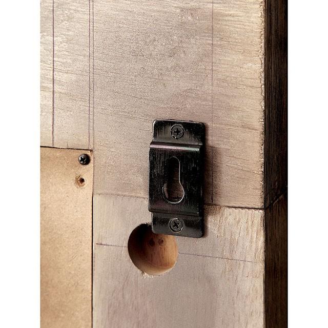 AVEIRO Rustic Natural Tone Mirror - Inland Furniture (San Bernardino, CA)