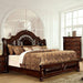 Flandreau Brown Cherry/Espresso Cal.King, E.King & Queen Bed - Inland Furniture (San Bernardino, CA)