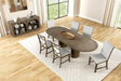 Clements 7 Pc Dining Table Set - Inland Furniture (San Bernardino, CA)