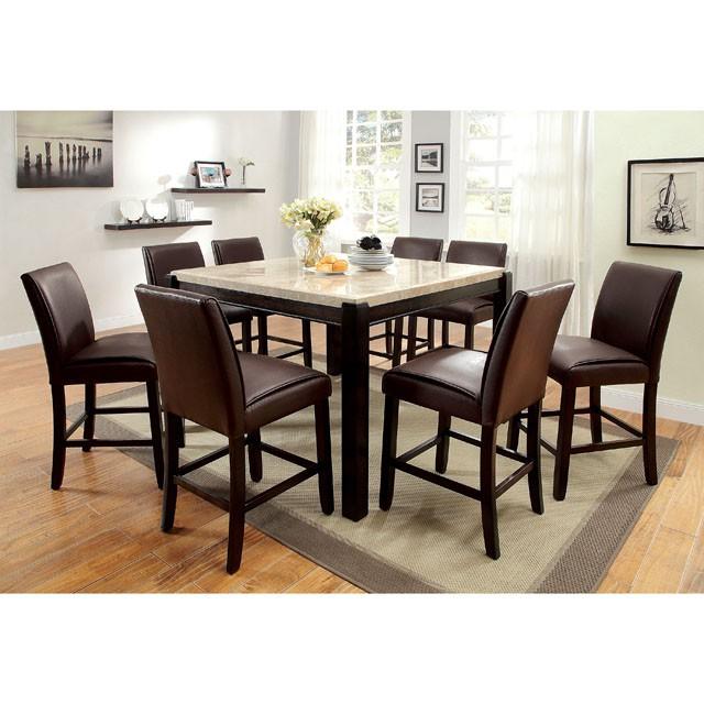 Gladstone Counter Ht Table Set - Inland Furniture (San Bernardino, CA)
