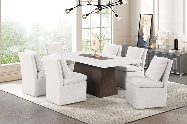 Grasten Dining Table Set - Inland Furniture (San Bernardino, CA)