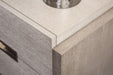 Gristalt Night Stand (w/ Felt Line, No USB) - Inland Furniture (San Bernardino, CA)