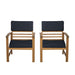 Hana 4 Pc. Patio Set Blue - Inland Furniture (San Bernardino, CA)