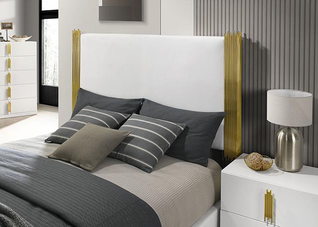 Basildon E.King & Queen Bed - Inland Furniture (San Bernardino, CA)