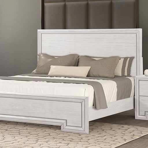 Basilone E.King Bed - Inland Furniture (San Bernardino, CA)