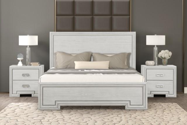Basilone E.King Bed - Inland Furniture (San Bernardino, CA)