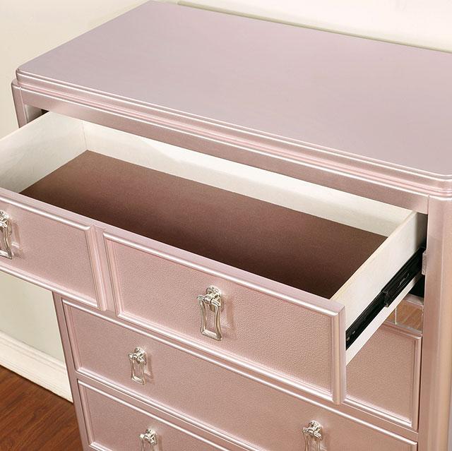 Ariston 4 Pc Bedroom Set - Inland Furniture (San Bernardino, CA)