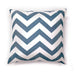 ZOE 18" X 18" Pillow, Blue Chevron (2/CTN) - Inland Furniture (San Bernardino, CA)