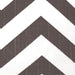 ZOE 18" X 18" Pillow, Gray Chevron (2/CTN) - Inland Furniture (San Bernardino, CA)
