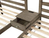 HORTENSE Triple Twin Bunk Bed, W. Gray - Inland Furniture (San Bernardino, CA)