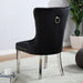 JEWETT Chair, Black (2/CTN) - Inland Furniture (San Bernardino, CA)