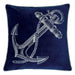 Karin Blue 20" X 20" Pillow, Blue - Inland Furniture (San Bernardino, CA)