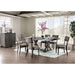 Leeds Gray Dining Table - Inland Furniture (San Bernardino, CA)