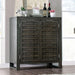 Leeds Gray Dining Table - Inland Furniture (San Bernardino, CA)