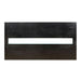 Luminar Black Glass-Insert Dining Table - Inland Furniture (San Bernardino, CA)