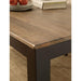 MARSHALL Rustic Oak Dining Table - Inland Furniture (San Bernardino, CA)