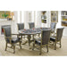 MELINA Gray Arm Chair - Inland Furniture (San Bernardino, CA)
