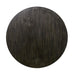 NERISSA Antique Black Round Table, Antique Black - Inland Furniture (San Bernardino, CA)