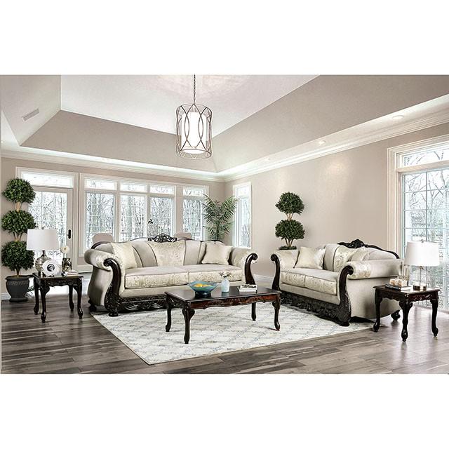 Newdale Ivory Sofa - Inland Furniture (San Bernardino, CA)