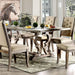 Patience Rustic Natural Tone Dining Table - Inland Furniture (San Bernardino, CA)