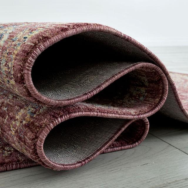 Payas Red 5' X 7' Area Rug - Inland Furniture (San Bernardino, CA)