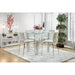 Richfield II Silver/Chrome Counter Ht. Table - Inland Furniture (San Bernardino, CA)