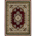 SHINTA Burgundy 5' X 8' Area Rug - Inland Furniture (San Bernardino, CA)