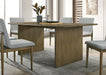 ST GALLEN Dining Table, Natural Tone/Light Gray - Inland Furniture (San Bernardino, CA)