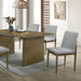 ST GALLEN Dining Table, Natural Tone/Light Gray - Inland Furniture (San Bernardino, CA)