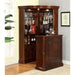 VOLTAIRE Dark Cherry Curio - Inland Furniture (San Bernardino, CA)